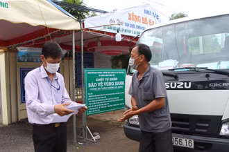 Thành phố Vị Thanh (Hậu Giang) lập 7 chốt kiểm soát bảo vệ “vùng xanh”.
