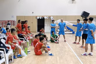 ĐT Futsal Việt Nam có lịch thi đấu khá dày về cuối tháng 8 và đầu tháng 9. (Ảnh: VFF)
