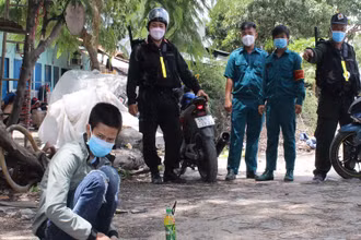 Nguyễn Văn Nam bị phát hiện khi bỏ trốn nơi cách ly và điều trị Covid-19.