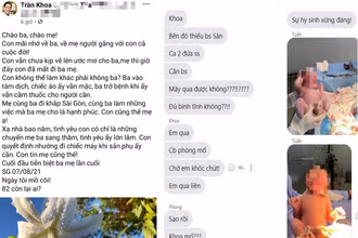 Ảnh chụp màn hình bài viết được đăng trên tài khoản có tên Trần Khoa, bài này sau đó đã bị xóa. (Ảnh: baotintuc.vn)