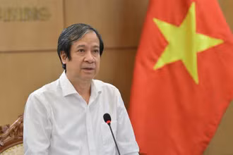 Bộ trưởng Giáo dục và Đào tạo Nguyễn Kim Sơn. Ảnh: Bộ GD-ĐT