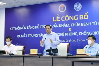 Thủ tướng Phạm Minh Chính phát biểu tại buổi lễ.