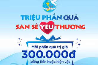 Phát động chương trình “Triệu phần quà san sẻ yêu thương”