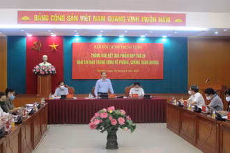 Toàn cảnh họp báo chiều 5/8.