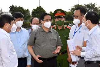 Thủ tướng Chính phủ Phạm Minh Chính sẽ chỉ đạo, điều phối chung về phòng, chống dịch Covid-19. (Ảnh: VGP)