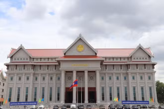 Nhà Quốc hội Lào mới.