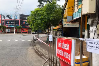 Phong tỏa khu vực Công ty tài chính F88 trên đường Trần Phú, thành phố Bạc Liêu - nơi có nhân viên là F0.