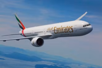 Máy bay của hãng hàng không Emirates. (Nguồn: Getty Images)