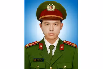 Chân dung Đại úy Phan Tấn Tài.