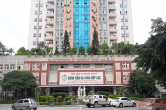 Đơn nguyên cao tầng ở Bệnh viện đa khoa Hợp Lực khôi phục trạng thái "bình thường mới". (Ảnh: MAI LUẬN)