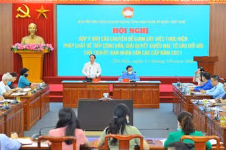Quang cảnh hội nghị.