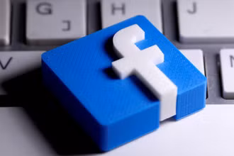 Biểu tượng của Facebook. (Ảnh: Reuters)