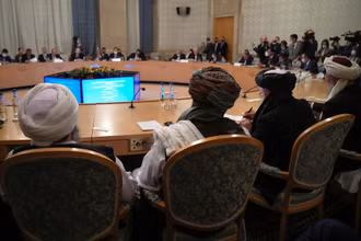 Hội nghị quốc tế về Afghanistan diễn ra tại Nga. (Ảnh Reuters)