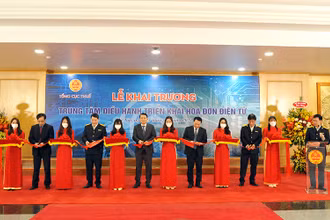 Khánh thành hệ thống Trung tâm điều hành triển khai hóa đơn điện tử ngành Thuế.