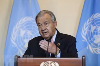 Tổng Thư ký Liên hợp quốc Antonio Guterres. (Ảnh: TTXVN)