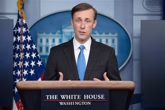Cố vấn an ninh quốc gia Mỹ Jake Sullivan. (Ảnh: AFP/TTXVN)