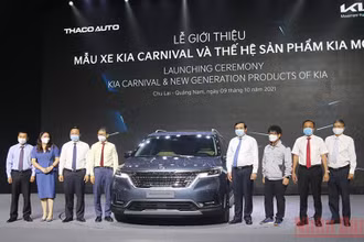Giới thiệu mẫu xe Kia Carnival và thế hệ sản phẩm KIA mới.