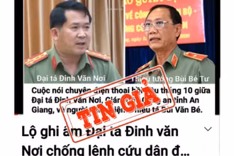 Một số kênh, trang mạng xã hội cố tình phát clip, hình ảnh cắt ghép sai sự thật để tiếp tay cho kẻ phản động.