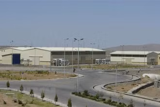 Toàn cảnh nhà máy hạt nhân Natanz, cách thủ đô Tehran, Iran 270 km về phía nam. (Ảnh: AFP/TTXVN)