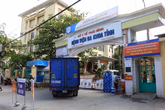 Bệnh nhân dương tính đang được cách ly tại Khoa Truyền nhiễm, Bệnh viện đa khoa tỉnh Thái Bình.