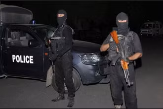 Lực lượng CTD canh gác tại Balochistan.