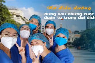 Nữ điều dưỡng đứng sau những cuộc đoàn tụ trong đại dịch