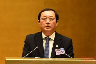 Bộ trưởng Khoa học và Công nghệ Huỳnh Thành Đạt. Ảnh: DUY LINH - THỦY NGUYÊN
