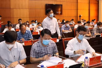 Chủ tịch Hiệp hội Doanh nghiệp Điện Biên phản ánh khó khăn của cộng đồng doanh nghiệp do ảnh hưởng dịch Covid-19.