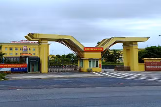 Trường cao đẳng Luật Miền Trung, nơi tỉnh Quảng Bình trưng dụng làm cơ sở điều trị Covid-19 dã chiến. 