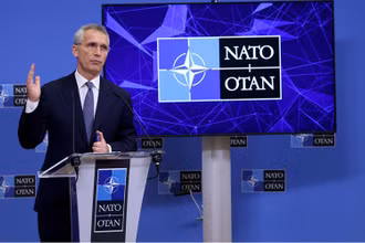 Tổng thư ký NATO Jens Stoltenberg. (Ảnh: Reuters)