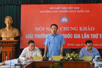 Hội nghị Chung khảo Giải thưởng Sách quốc gia lần thứ tư. (Ảnh: Ban Tổ chức)