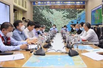 Họp Ban Chỉ đạo quốc gia về phòng, chống thiên tai ngày 26/10.