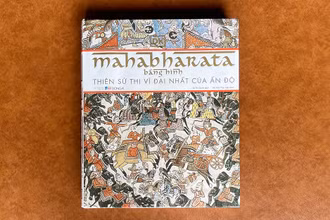 Bộ sử thi Mahabraharata. (Ảnh: Đông A Books)