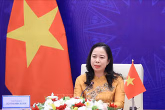 Phó Chủ tịch nước Võ Thị Ánh Xuân. (Ảnh: TTXVN)