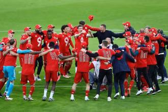 Bayern đăng quang ngôi vô địch Bundesliga sớm trước hai vòng đấu. (Ảnh: FC Bayern Munich)