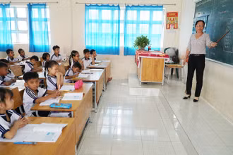 Dạy và học vẫn diễn ra bình thường ở Sóc Trăng sau kỳ nghỉ lễ.
