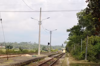 Hiện trường vụ tai nạn.