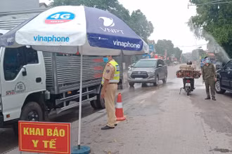 Từ 0 giờ ngày 27-5, Thái Nguyên kiểm soát chặt chẽ người ra, vào tỉnh. 