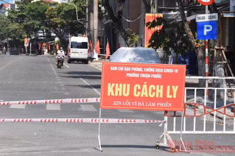 Khu vực Bar New Phương Đông được cách ly, phong toả.