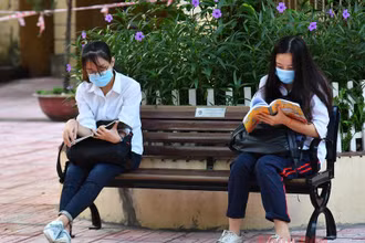 Học sinh Hà Nội (Ảnh: THUỶ NGUYÊN)