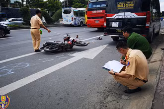 Người chết vì tai nạn giao thông giảm sâu trong Ngày Quốc tế lao động. (Ảnh minh họa: Cục CSGT)