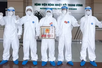 Ấn tượng bầu cử nghiêm túc, an toàn trong bệnh viện đang cách ly y tế