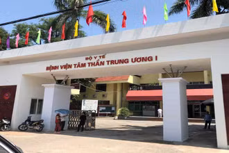 Cách chức Giám đốc Bệnh viện Tâm thần Trung ương 1