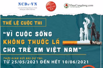 Vì cuộc sống không thuốc lá cho trẻ em Việt Nam
