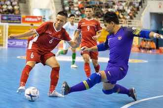 ĐT Futsal Việt Nam hướng tới mục tiêu tranh vé dự Vòng chung kết FIFA Futsal World Cup 2021. (Ảnh: VFF)