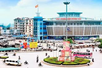 Một góc thành phố Móng Cái. (Ảnh: baoquangninh.com.vn)