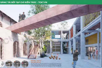 Phương án thiết kế "Hà Nội phố cổ nghìn năm văn hiến" được trao giải Nhất dành cho đối tượng bán chuyên nghiệp và không chuyên. (Ảnh: GIANG NAM/BND). 