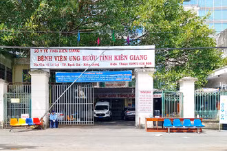 Một cơ sở thu dung và điều trị F0 tại TP Rạch Giá (Kiên Giang).