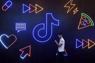 TikTok tiếp tục phát triển mạnh mẽ. (Ảnh: Reuters)