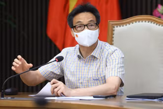 Phó Thủ tướng Vũ Đức Đam phát biểu tại cuộc họp. (Ảnh: VGP).